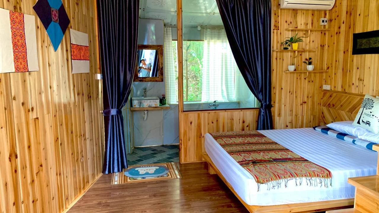 Nobita Homestay bắc hà Extérieur photo
