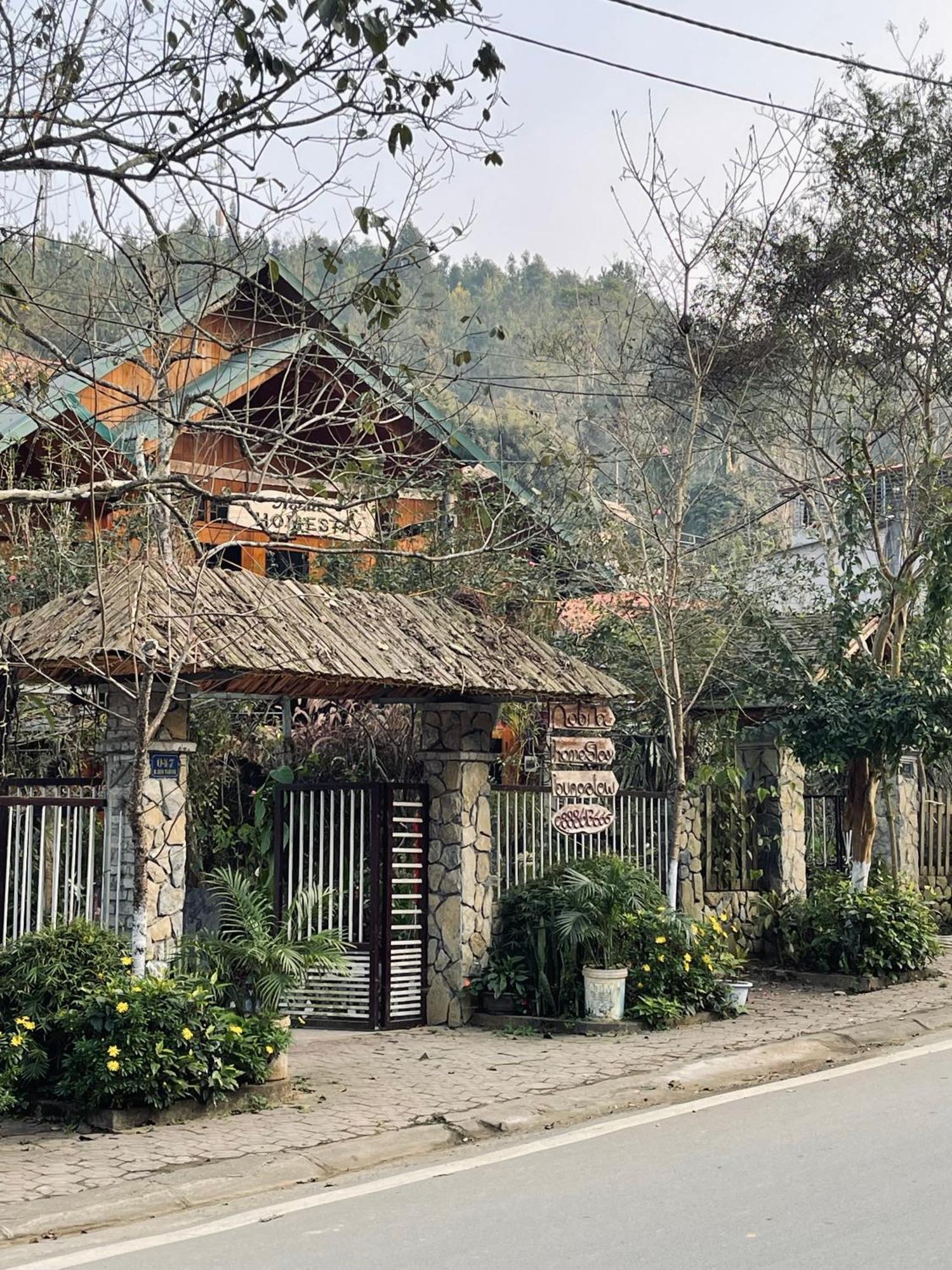 Nobita Homestay bắc hà Extérieur photo
